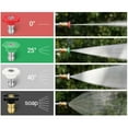 thumbnail image 3 of Hyper Tough Universal 1/4" Quick Connect Pressure Washer Nozzle Tips Pack, 4 piece set, 3 of 6