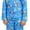 Blue, variant on Sonic The Hedgehog Boys Front Button Long Sleeve Coat Kids 2-Piece Pajama Set, Grey, Size: 4