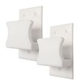 thumbnail image 2 of Ganchos De Pared para Guardarropa GanLuxyWhite 2 Pzs Grande 5x10cm Blanco., 2 of 2