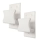 thumbnail image 2 of Ganchos De Pared para Guardarropa GanLuxyWhite 2 Pzs Grande 5x10cm Blanco., 2 of 2