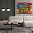 thumbnail image 6 of Epic Graffiti 'Leopard Spots' by Dean Russo, Canvas Wall Art, 54"x40", 6 of 8