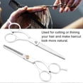 thumbnail image 4 of Ensemble de ciseaux professionnels pour coupe de cheveux et effilage, pour salon de coiffure, 4 of 4