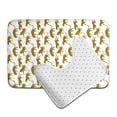 thumbnail image 6 of Honeii Leopard Print Pattern Bathroom Anti-Skid Pad Bathroom Mat Vintage Seamless Pattern Not-Slip Toilet Rug Set, 6 of 6