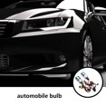 thumbnail image 2 of sweethay 2 piezas de luz de coche ABS portátil desmontable 6000K reemplazo Universal accesorios de pieza de lámpara de vehículo automotriz Bombillas para automóviles, 2 of 6