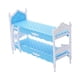 thumbnail image 5 of 12.ª casa de muñecas, litera, mini litera, simulación de muebles, modelo de juguete de simulación para azul, 5 of 7