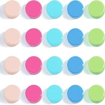 Fridge Magnets, 20 Pack Strong Refrigerator Magnets - Heavy Duty Small Round Magnets for Whiteboard Office Home, Cute Mini Magnet with 5 Colors for Locker Classroom Organization