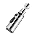 thumbnail image 2 of Extensor de grifo de cocina giratorio de 360° con 3 modos de pulverización - Boquilla de latón de alta presión con dispositivo antisalpicaduras para una fácil limpieza del fregadero, 2 of 3