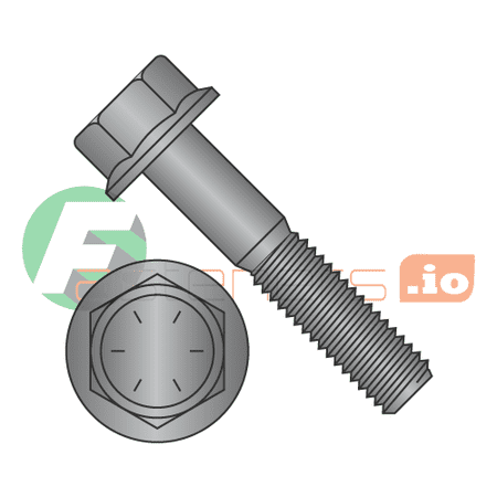 

1/4-20 x 3/4 Hex Flange-Frame Bolts / Grade 8 / Black Phosphate (Quantity: 2 000 pcs)