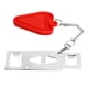 thumbnail image 3 of Cerradura de Puerta de Viaje Tapón de Bloqueo de Seguridad Antirrobo Portátil para Hotel Alojamiento de Viaje Casa Apartamento Rojo ANGGREK  Otros, 3 of 8