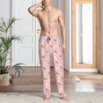 thumbnail image 2 of Balery Rabbit And Carrot print Men's Pajama Pants,Ultra Lightweight Pjs,Lounge Pant-3X-Large, 2 of 6
