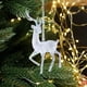 thumbnail image 4 of Adornos colgantes de copos de nieve de acrílico, decoración para árbol de Navidad, copos de nieve de cristal de hielo transparente, decoración festiva para el hogar, regalo navideño, adorno, 4 of 9