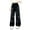 D4 baggy jeans for girls y2k Black, variant on Pants For Teens Girls Clothes Tween Girls Flare Jeans - Long Bell Bottom Wide Leg Denim Pants,Crossover Flare Leggings for Girls Toddler Elastic Waist Wide Leg Cargo Jeans