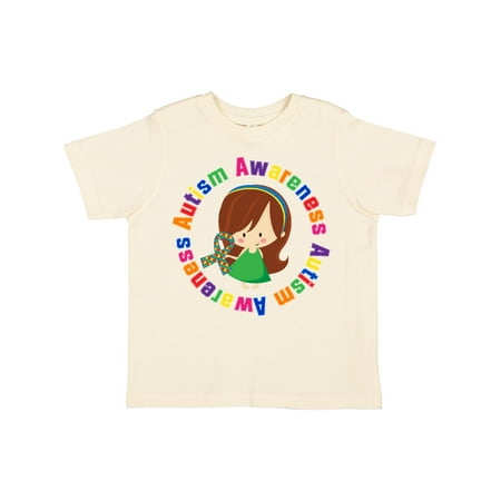 

Inktastic Autism Awareness Girl Gift Toddler Toddler Girl T-Shirt