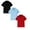 Blue 1PCS & Black 1PCS & Red 1PCS, variant on HICBEKETEA 3 Pack Girls Boys School Uniform Polo Shirt Uniform School Polo Shirts for Boys Kids Short Sleeve Polo Size 4T-14Y