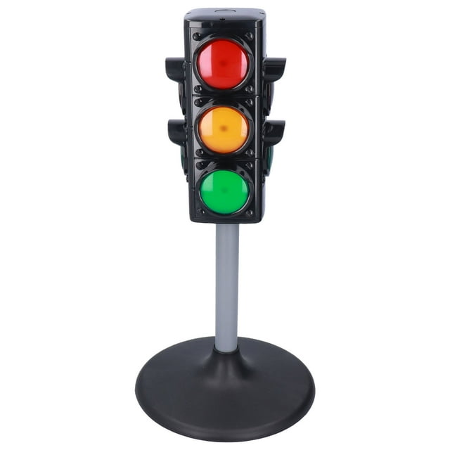 Traffic Light Toy, Adjustable Light Color Four Directions Traffic Signals Traffic Training Traffic Light Lamp For Early Education For Above 3 Years Old Traffic Light