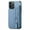 Blue, variant on Dteck Case Designs for Apple iPhone, Multiple Models are Available, Premium PU Leather Hand-stitched Wallet Holder Retro Shockproof case for iPhone 8 Plus/7 Plus,Blue