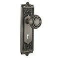 thumbnail image 4 of Nostalgic Warehouse Eadmis_Prv_234_Kh Vintage Mission Solid Brass Privacy Door Knob Set -, 4 of 5
