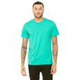 thumbnail image 1 of Bella Canvas Mens CVC Jersey Tee, M, Heather Sea Green, 1 of 3
