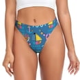 thumbnail image 1 of Fotbe Sailboat With Sailing Tanga Sin Costuras para Mujer con Estampado – Panties Invisibles, Transpirables y Cómodos para Uso Diario-Medium, 1 of 6
