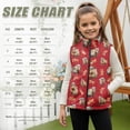 thumbnail image 7 of Pzuqiu Christmas Capybara Kid Outerwear Vest Size 9-10 Practical Casual Winter Lightweight Sleeveless Fleece Jacket with Pocket Versatile Fall Outfits Fashion Clothing for Girls, 7 of 7