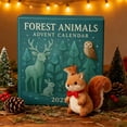 thumbnail image 2 of Taotanxi Forest Animals 2025 Advent Calendar 24 Days Christmas Countdown Calendar With Acrylic Ornaments Cute Hanging Decorations For Nature Lovers, 2 of 4