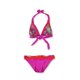 thumbnail image 1 of Becca Womens Paisley Layered Bikini de 2 piezas, Púrpura, Mediano, 1 of 2