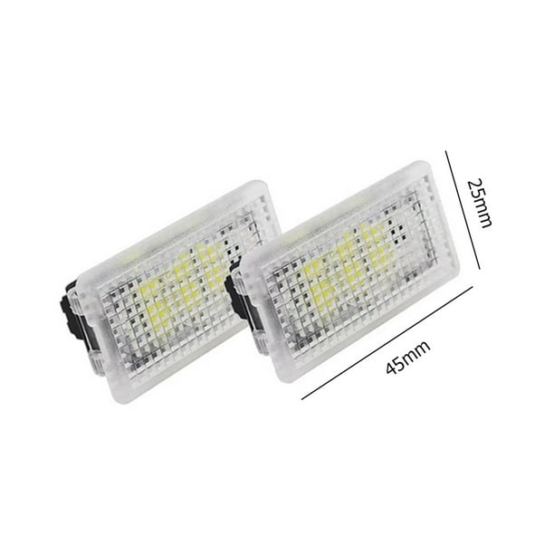 Luz De La Cola 2 uds. luz LED para el suelo del maletero del coche luz de ambiente para Tesla Model S 3 X Y Sywqhk Accesorios para autos y motos