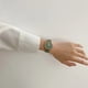 thumbnail image 5 of Nuevo reloj para mujer, reloj de pulsera romántico, reloj de pulsera de cuero para mujer, reloj de cuarzo para mujer, 5 of 5