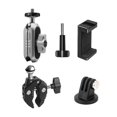 thumbnail image 1 of Mistaha Camera Mounts Clamp Mount Bicycle Handlebar Adapter Mount Aluminum Alloy 1.5kg Load Capacity with, 1 of 8