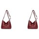 thumbnail image 3 of Minnieouse Bolso bandolera duradero de PU para mujer para viajes y atracciones turísticas bolsos cruzados cómodos para mujer práctico rojo 1 rojo 1 2Conjunto, 3 of 6