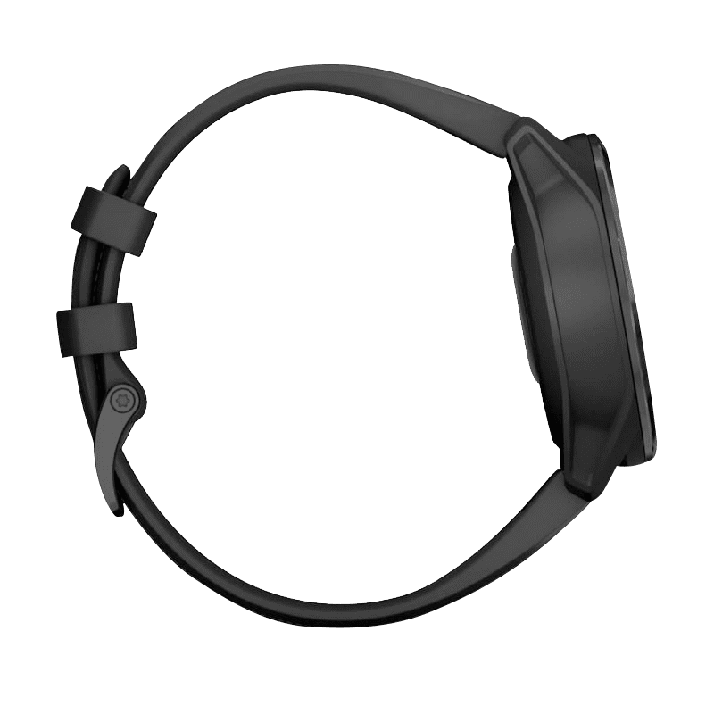 Restored Garmin Approach S62 Black Ceramic Bezel with Black Silicone Band Garmin Certified (Refurbished)