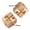 2Pcs, variant on 4 Grids PushPop Bubble Stress Relief Keychains Toy For Concentration And Finger Exercise