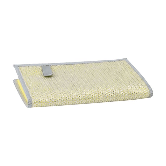New Double-sided Wire Rag Multifunctional Dual-purpose Non-stick Oil No Damage to Pots Kitchen Rag Steel Wire Dishwashing Cloth