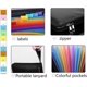 thumbnail image 4 of Document Bag Fireproof Folder Organiser A4 with 13 Compartments for Documents, Money, Passport, and Cash - Rainbow Color, 4 of 5