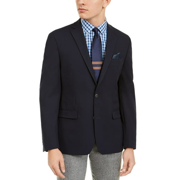 Bar III Men’s Slim-Fit Navy Solid Blazer