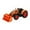 Orange, variant on Coollooc Friction Powered Cars Push and Go Cars Toy Farm Trucks Vehicle Tractor with Trailers,Agricultural Vehicles Toys,Party Favors for Boys Girls