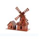 thumbnail image 4 of Juguetes de madera DIY casa modelo 3d rompecabezas juguetes educativos para niños desarrollo cerebral rompecabezas para niños juguetes regalos Ormromra LN-1233, 4 of 5