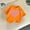Orange-02, variant on Sentuca Girls Valentine Tees, Relaxed Fit Short Sleeve Crewneck Shirts, Cool Comfortable Casual T Shirts Size 4-5 Years