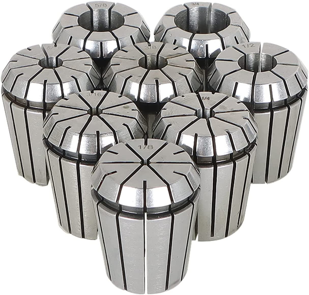 Handdo 1/8-3/4 Inch Spring Collet ER32 Spring Collet Set for CNC ...