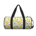 thumbnail image 2 of Easygdp Flowers and Butterflies Travel Bag, Camping, Weekend, Carry On Overnight Duffel Bag with Shoulder Strap, 2 of 8