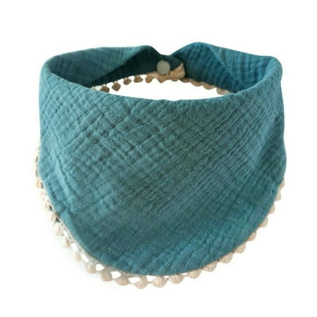 

Shldybc Baby Bibs Baby Bandana Drool Bibs Baby Gauze Saliva Towel Baby Muslim Double Bib Baby Eating Pocket Teething Bibs for Unisex Boys Girls Adjustable on Clearance