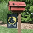 Tiitstoy Total Solar Eclipse 04 08 2024 Garden Flags Double Sided