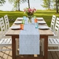 thumbnail image 4 of Table Runners 70 Inches Long Dress Scarves, Blue Branches Farmhouse Coffee/Dining/Kitchen Table Decor, Holiday Table Runner, Vintage Art Farmhouse 13x70 Inch, 4 of 9