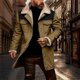 thumbnail image 4 of Ceisia Women's Solid Color Casual Jacket Long Sleeve Zip Gift Up Outerwear with Pockets Turndown Collar, 4 of 9