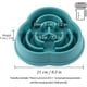 thumbnail image 5 of (Azul marino + verde oliva) Vajilla para perros pequeños y medianos con almohadilla de silicona antideslizante, en forma de nube, 5 of 5