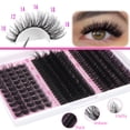 thumbnail image 3 of Kit de pestañas postizas YIDUO Lashes Clusters Lash, 770 unidades con Bond&Seal, 3 of 9