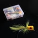 thumbnail image 3 of Manos Anzuelos para lubina, pesca con mosca, señuelos Popper para pez luna, Bluegill, tipo de pez, lubina, Panfish, Topwater Popper, pesca con mosca, 10 Uds., 3 of 8