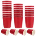 thumbnail image 1 of 50 Pcs Gobelets à Café Jetables Gobelets à Lait Chaud Gobelets à Café à Emporter Gobelets Pratiques Gobelets à Lait, 1 of 8