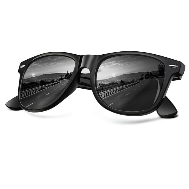 Gafas de sol KALIYADI unisex, retro, polarizadas, con bloqueo UV