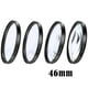 thumbnail image 5 of Kit de filtros de primer plano +1 +2 +4 +10 Juego de lentes para cámaras digitales profesionales de 46 mm, 5 of 9